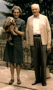 Helen and Armour Ford at their home at Sproat Lake.