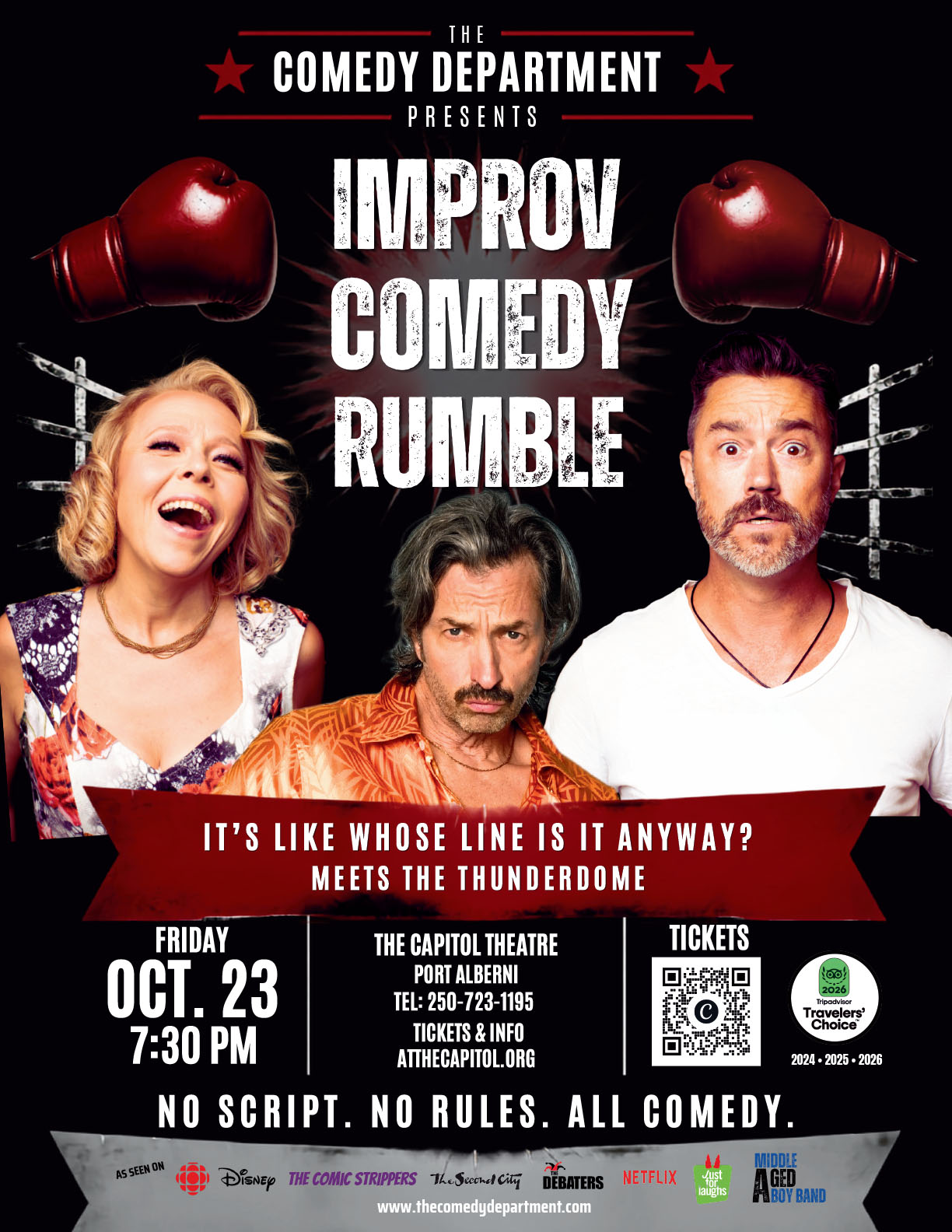 The Comedy Department presents Improv Comedy Rumble