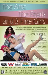 The Attic, the Pearls and 3 Fine Girls poster