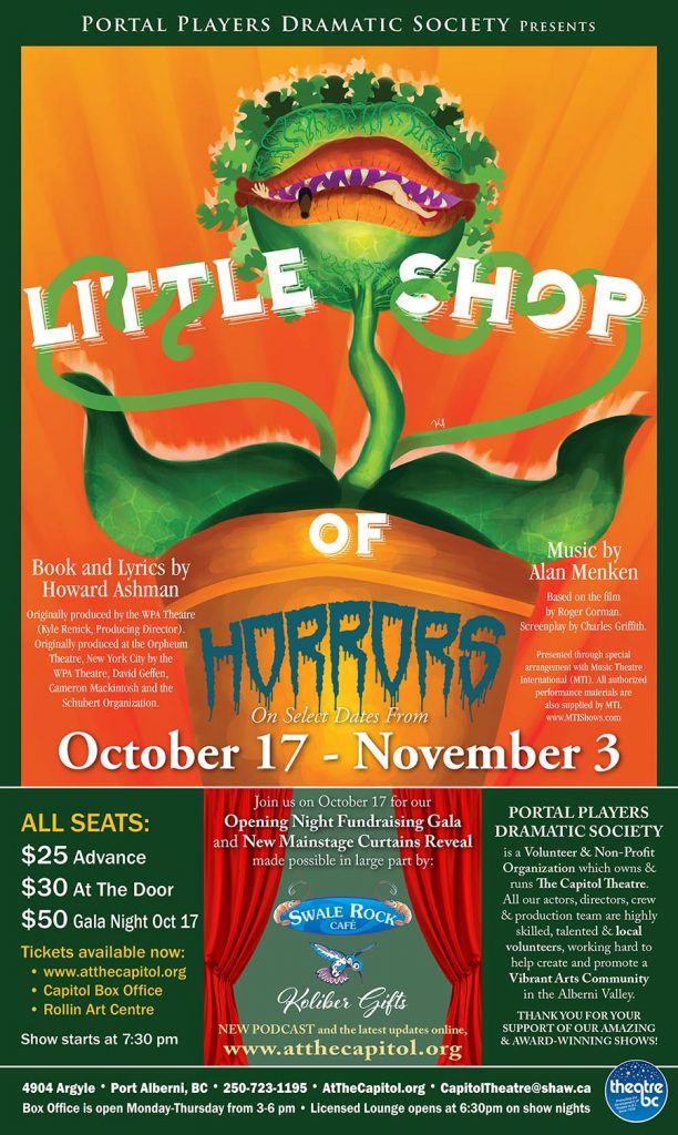 “Little Shop of Horrors” Tickets Available Now! – The Capitol Theatre ...